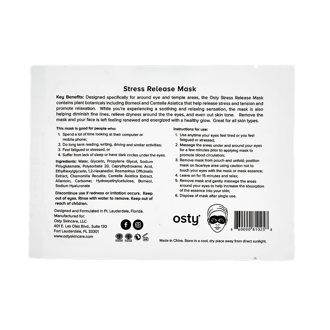 Stress Release Face Mask (3-pack)
